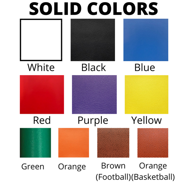 Athlete's Number Cap - Solid Colors for Number