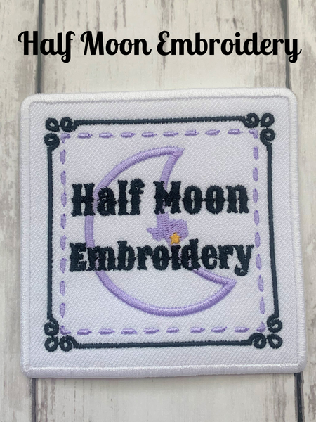 Custom Embroidered Logo Patches