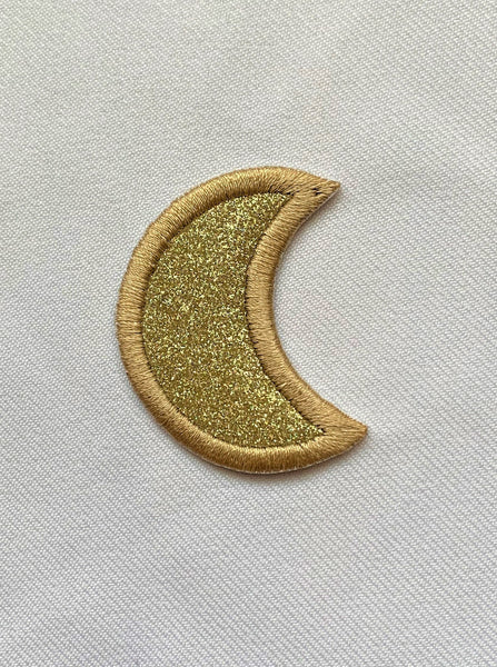 Half Moon Applique Embroidery Design