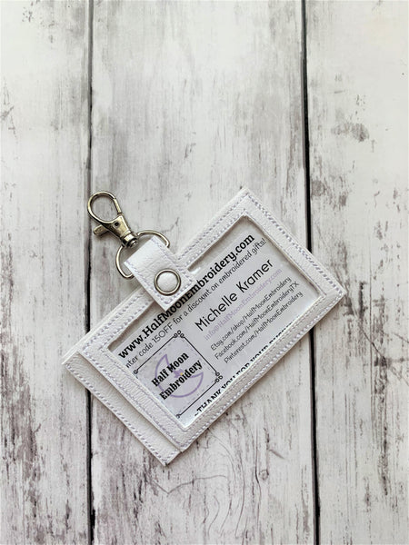 ITH ID Wallet Embroidery Design