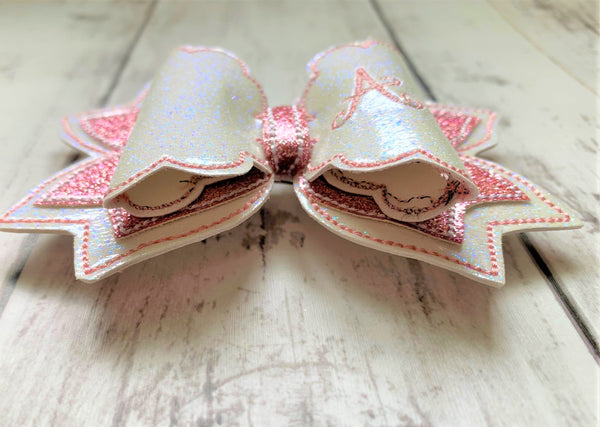 ITH Hair Bow Embroidery Design