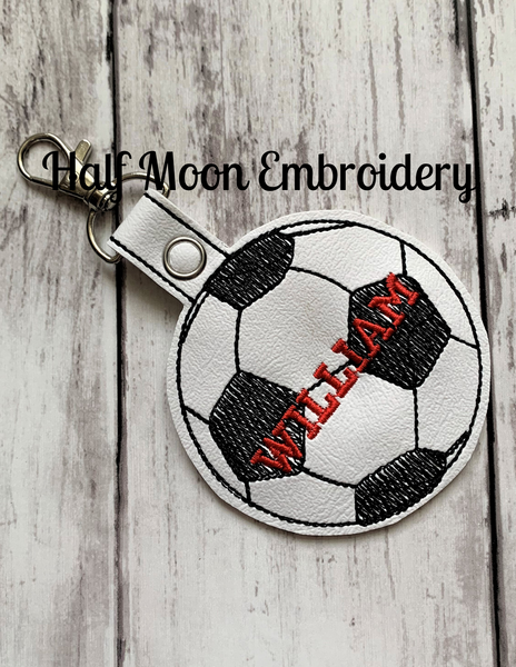 Soccer Ball Bag Tag