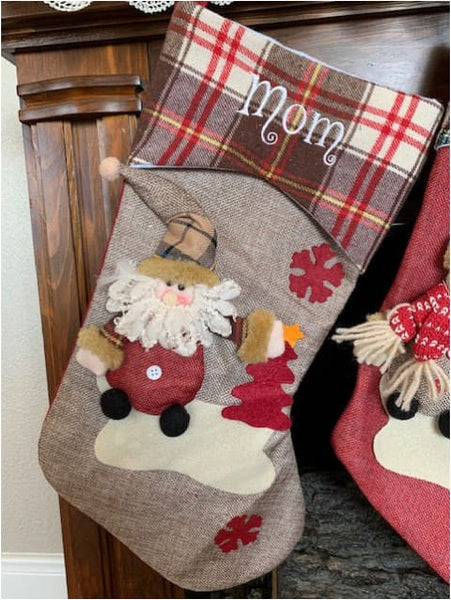 Christmas Stockings - Santa