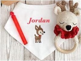 Deer Embroidery Design
