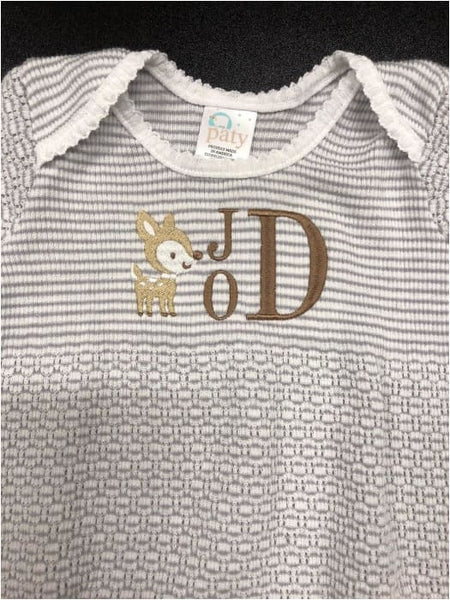 Deer Embroidery Design