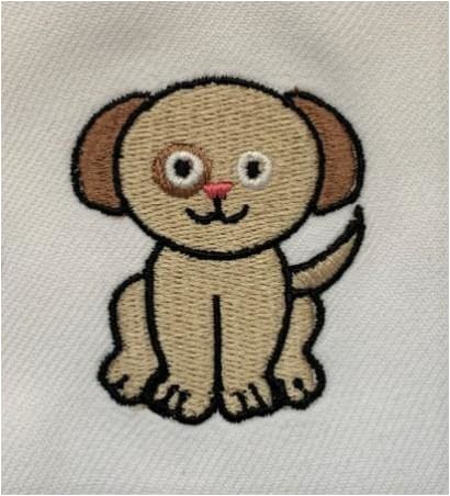 Dog Embroidery Design