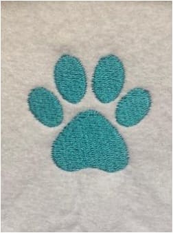 Dog Paw Embroidery Design - Embroidery Design