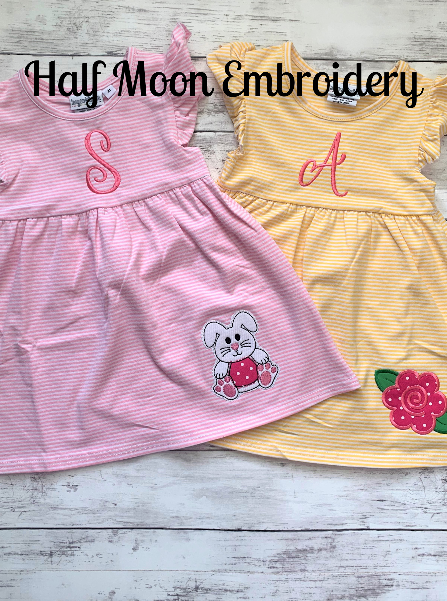 Personalized Easter Dress for Girls