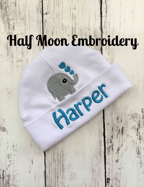 Elephant Embroidery Design
