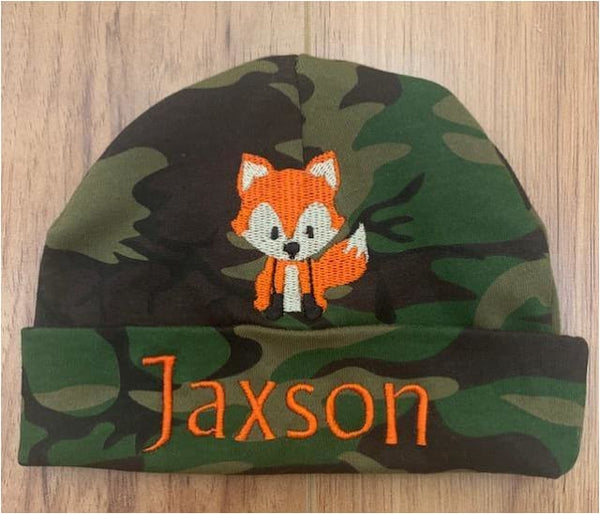 Fox Embroidery Design