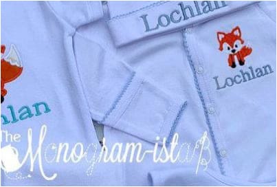 Fox Embroidery Design