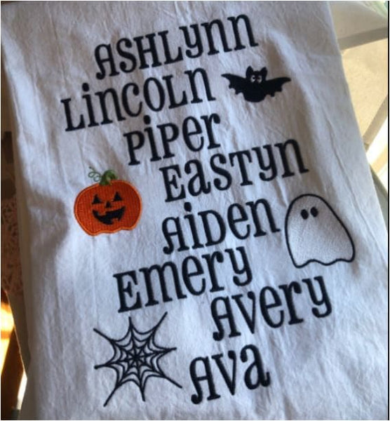 Mini Jack-O-Lantern Embroidery Design