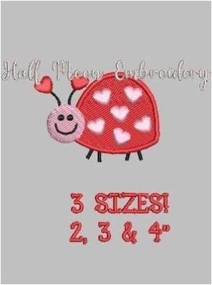 Free ladybug Embroidery Design - Machine Embroidery - 6 Sizes - Instant  Download Machine Embroidery Designs - Patterns & Fonts