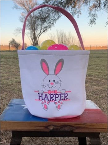 Pink Easter Bucket