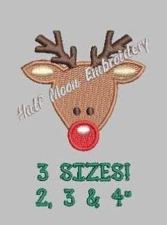 Reindeer Embroidery Design