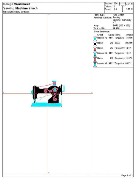 Sewing Embroidery Design