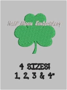 Shamrock Embroidery Design