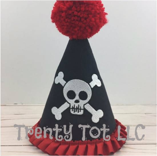 Skull and Crossbones Embroidery Design