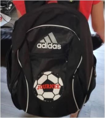 Personalized Soccer Ball Patch