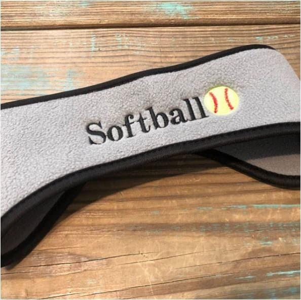 Softball Embroidery Design