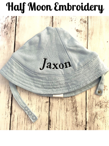 Jaxon White Bucket Hat 0-6 Months