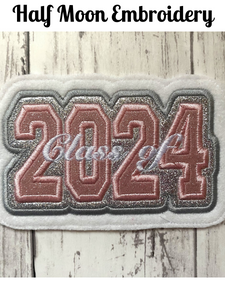Class of 2024 Letterman Jacket Patch