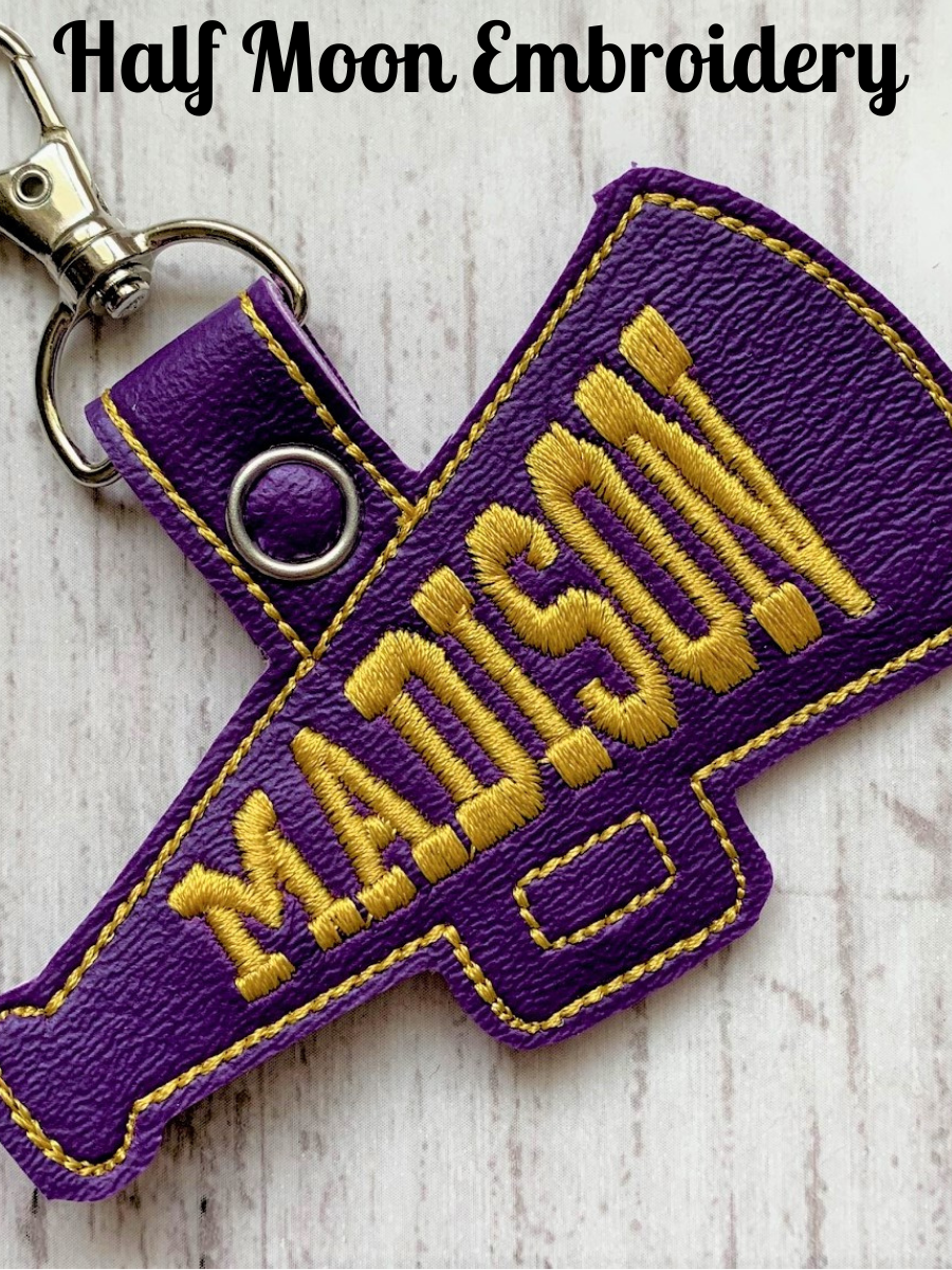Madison Megaphone Bag Tag
