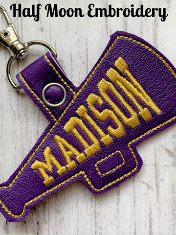 Madison Megaphone Bag Tag