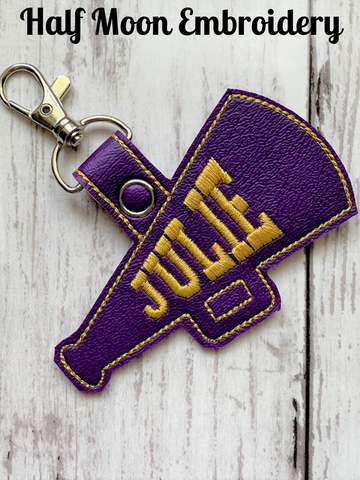 Julie Megaphone Bag Tag
