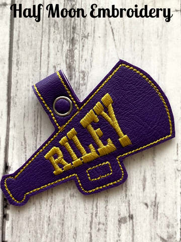 Riley Megaphone Bag Tag