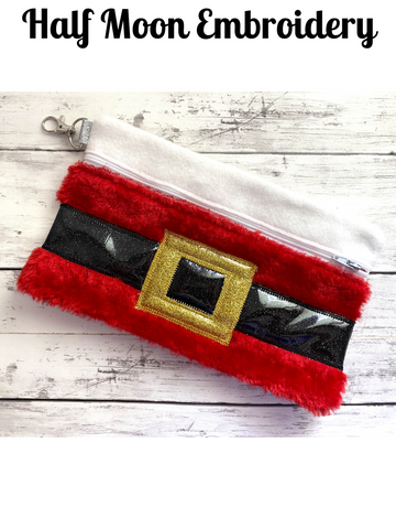 Santa Zipper Bag