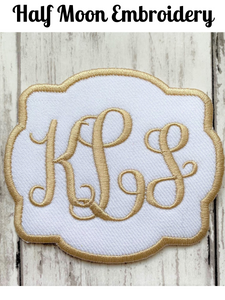 KLS Monogrammed Iron On Patch