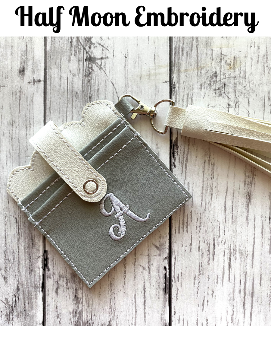 Letter "A" Keychain Wallet