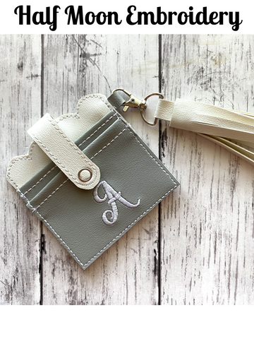 Letter "A" Keychain Wallet