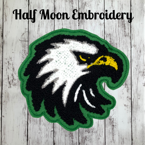 Chenille Eagle Letterman Jacket Patch