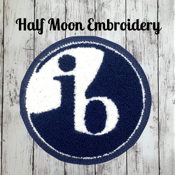 Chenille International Baccalaureate Letterman Jacket Patch