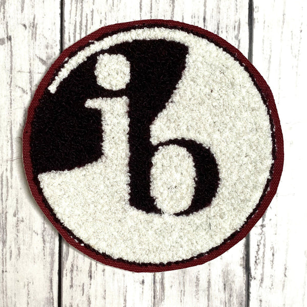 Chenille International Baccalaureate Letterman Jacket Patch