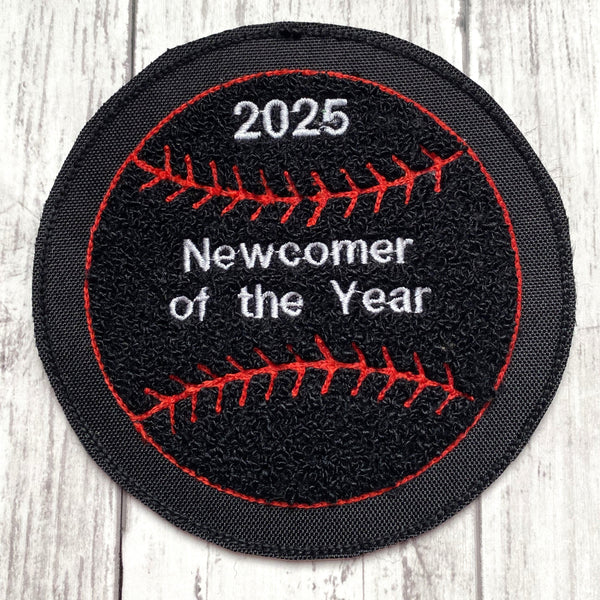 Personalized Chenille Softball Letterman Jacket Patch