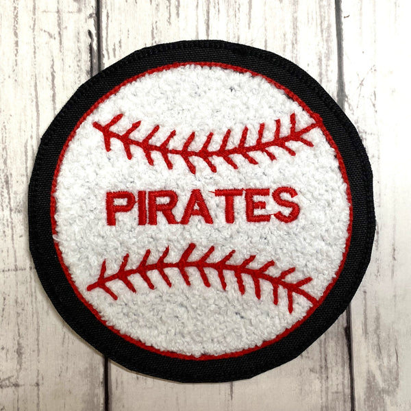 Chenille Baseball Letterman Jacket Patch