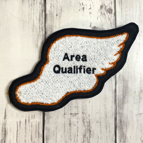 Chenille Track & Field Letterman Jacket Patch
