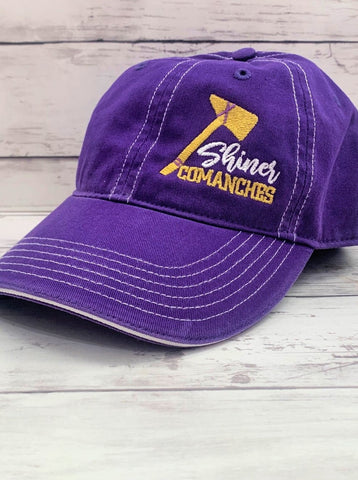 Shiner Comanche Purple Cap