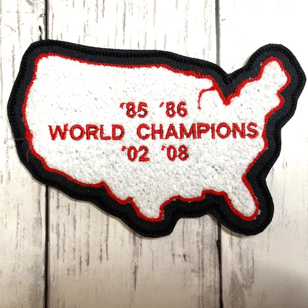 Chenille United State Letterman Jacket Patch