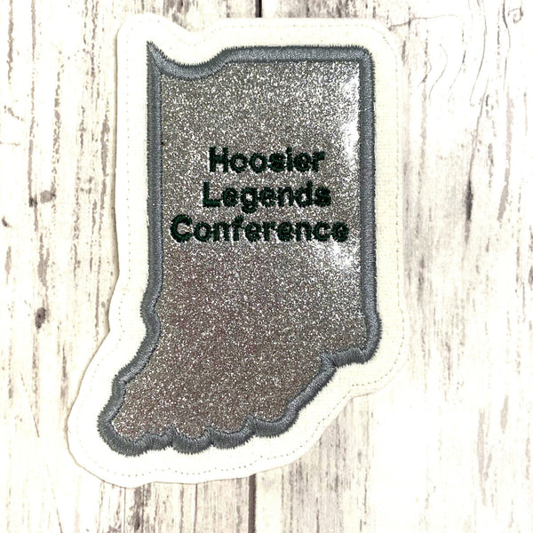 State of Infdiana Letterman Jacket Patch