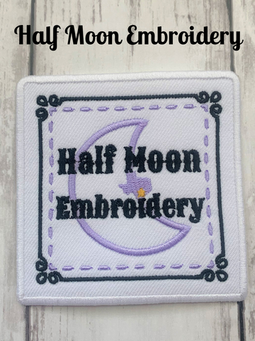 Custom Embroidered Logo Patches