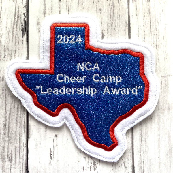 State of Texas Letterman Jacket Patch