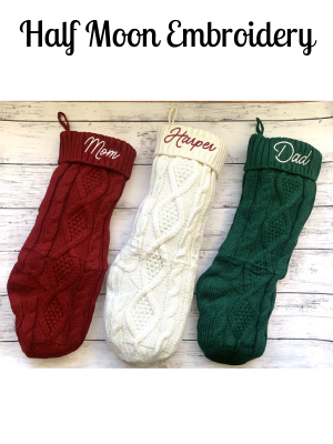 Knit Christmas Stockings