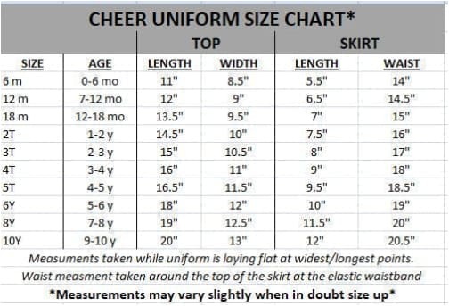 #11 Navy Orange & White Cheer Uniform