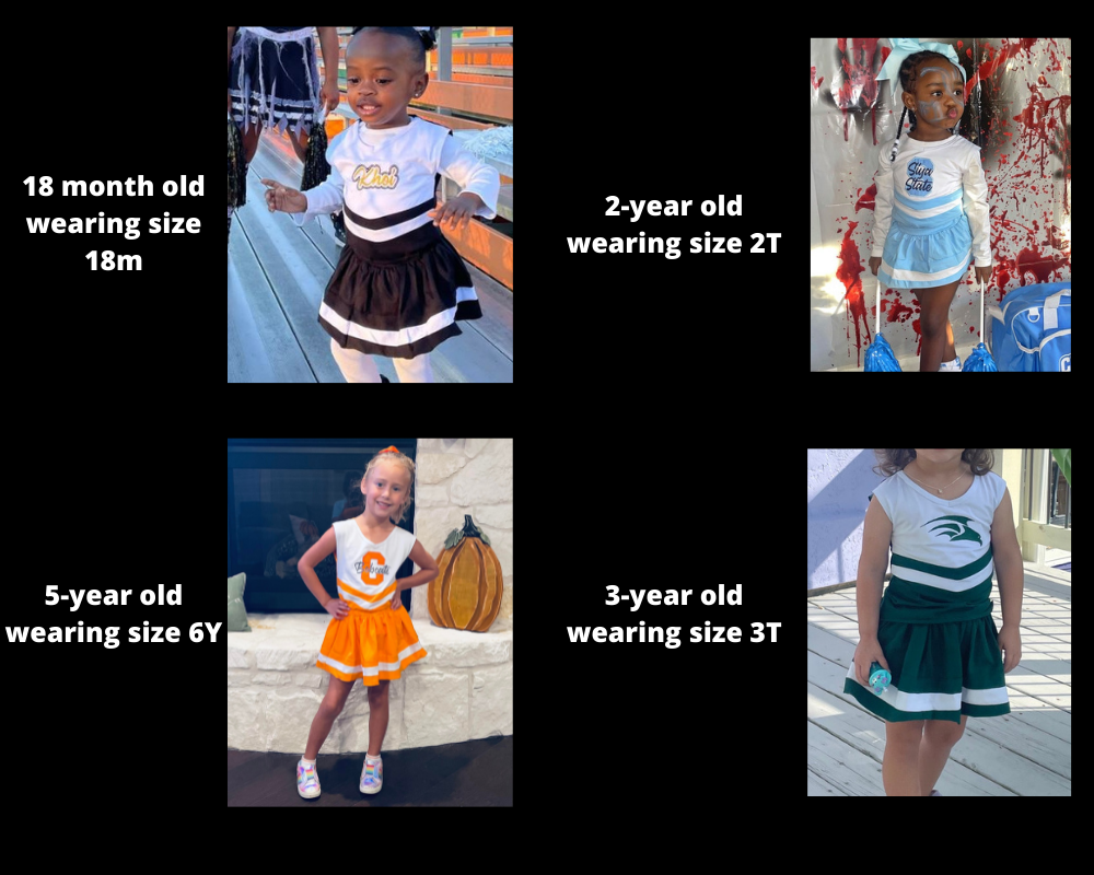 Red & White Cheer Uniform Customized Cheerleading Uniform 