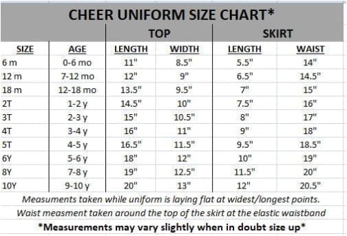 #5 Black Gold & White Cheer Uniform