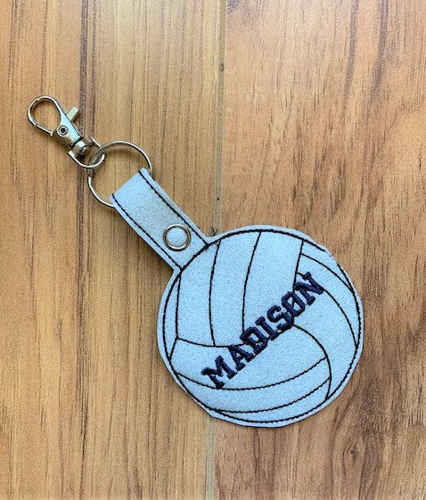 Personalized Volleyball Bag Tag